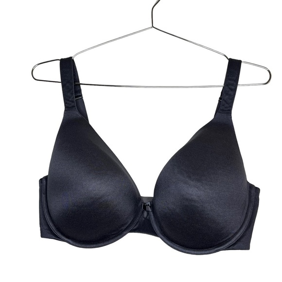 CACIQUE 38DDD Intuition Full Coverage Bra Blue Grey - Picture 1 of 8